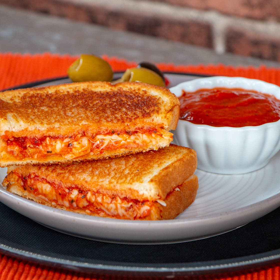 Pepperoni Pizza Grilled Cheese