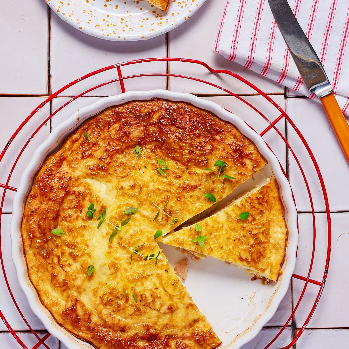 Crustless Quiche Lorraine | Slimming & Weight Watchers Friendly