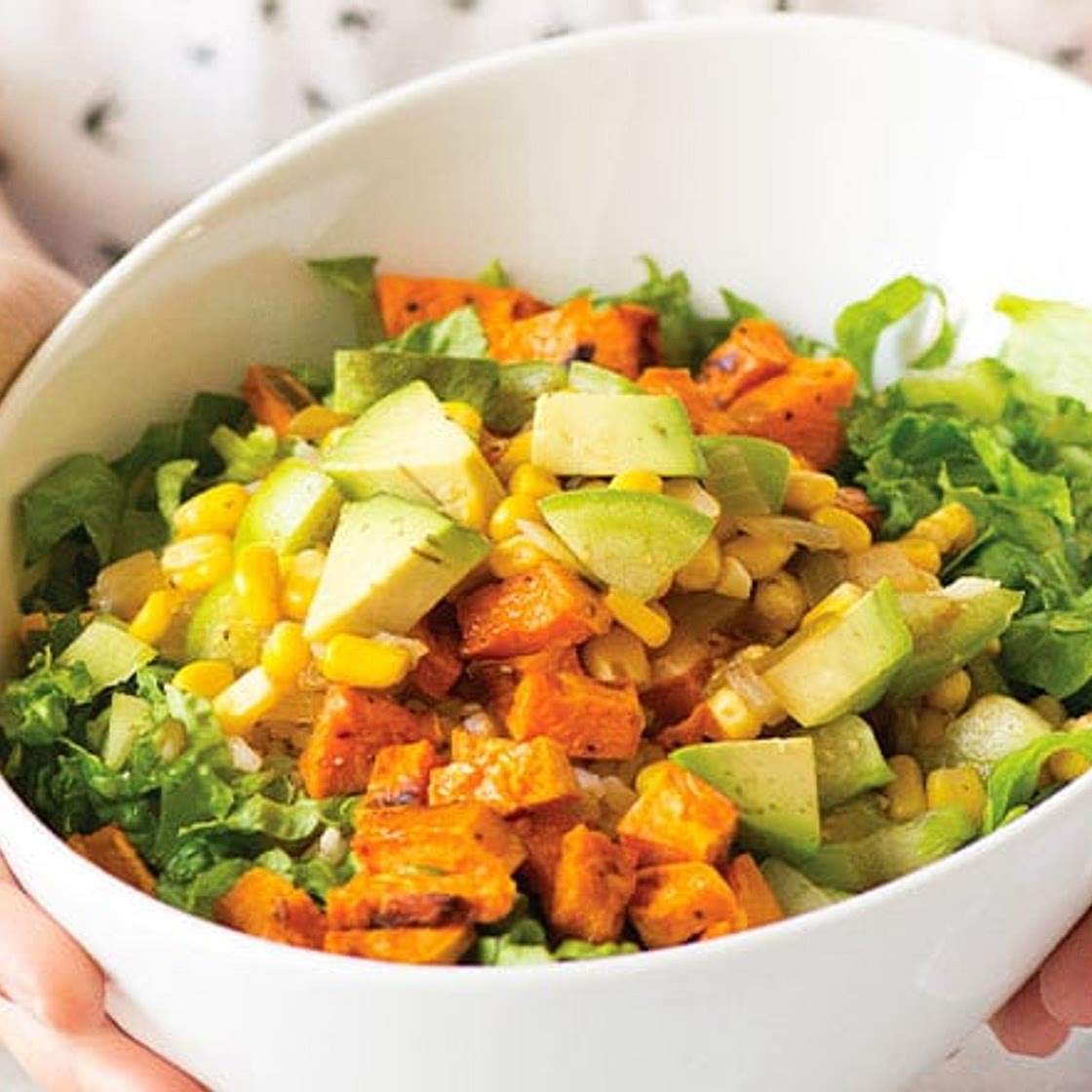 Tomatillo & Sweet Potato Buddha Bowl