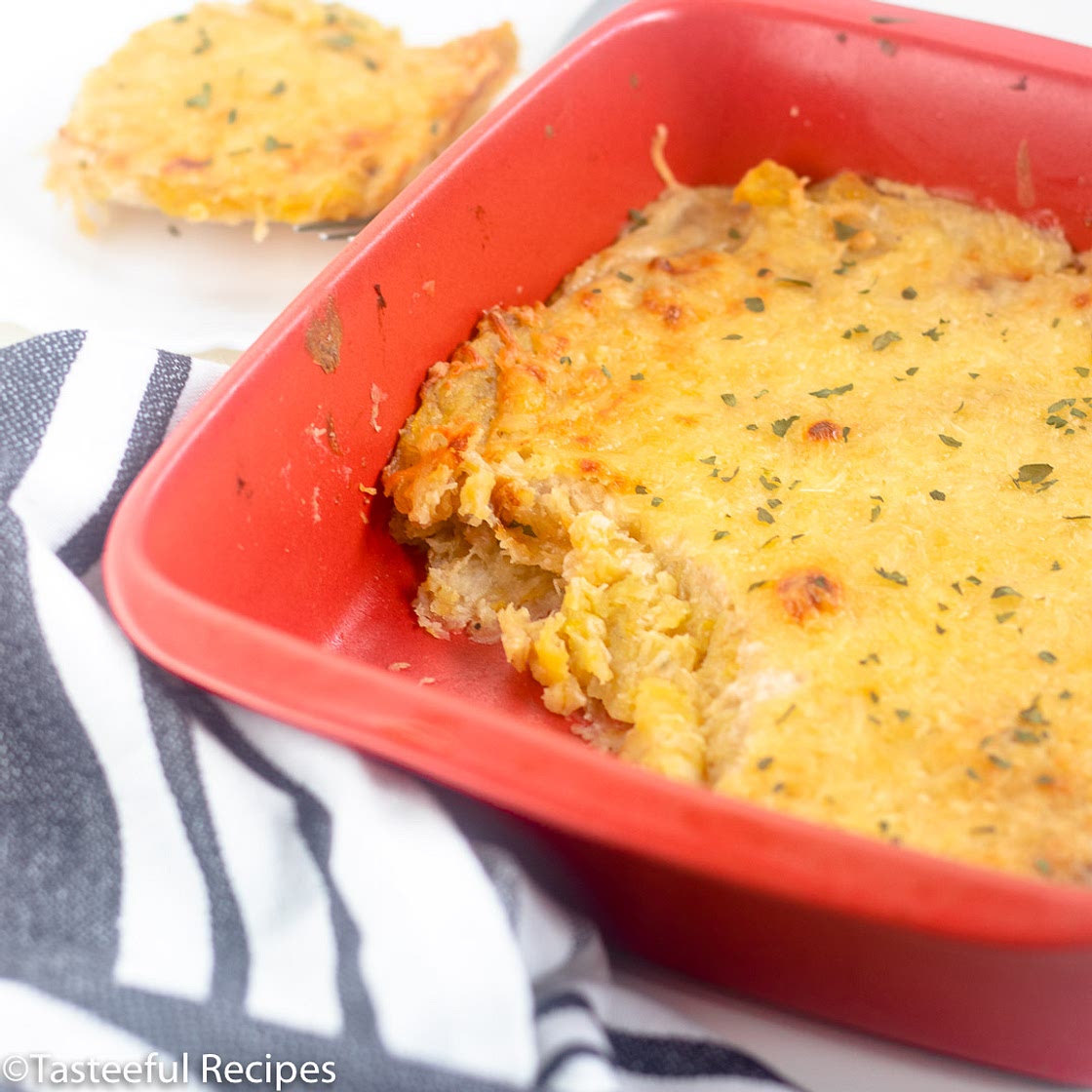 Caribbean Plantain Gratin