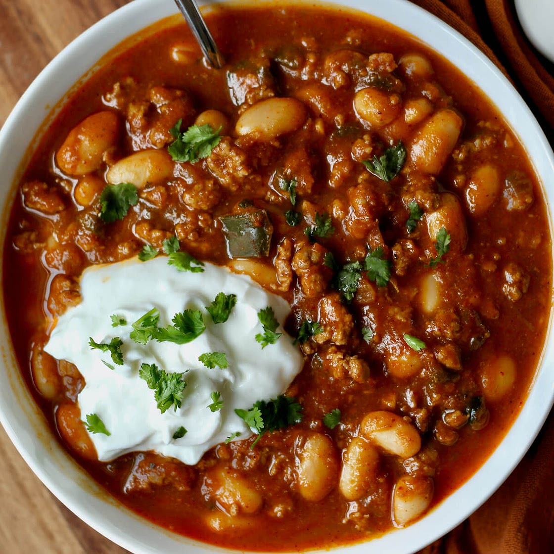 Pumpkin White Bean Chili
