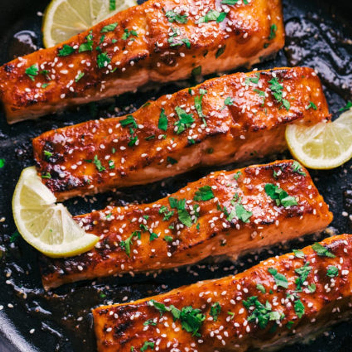 Maple Glazed Salmon