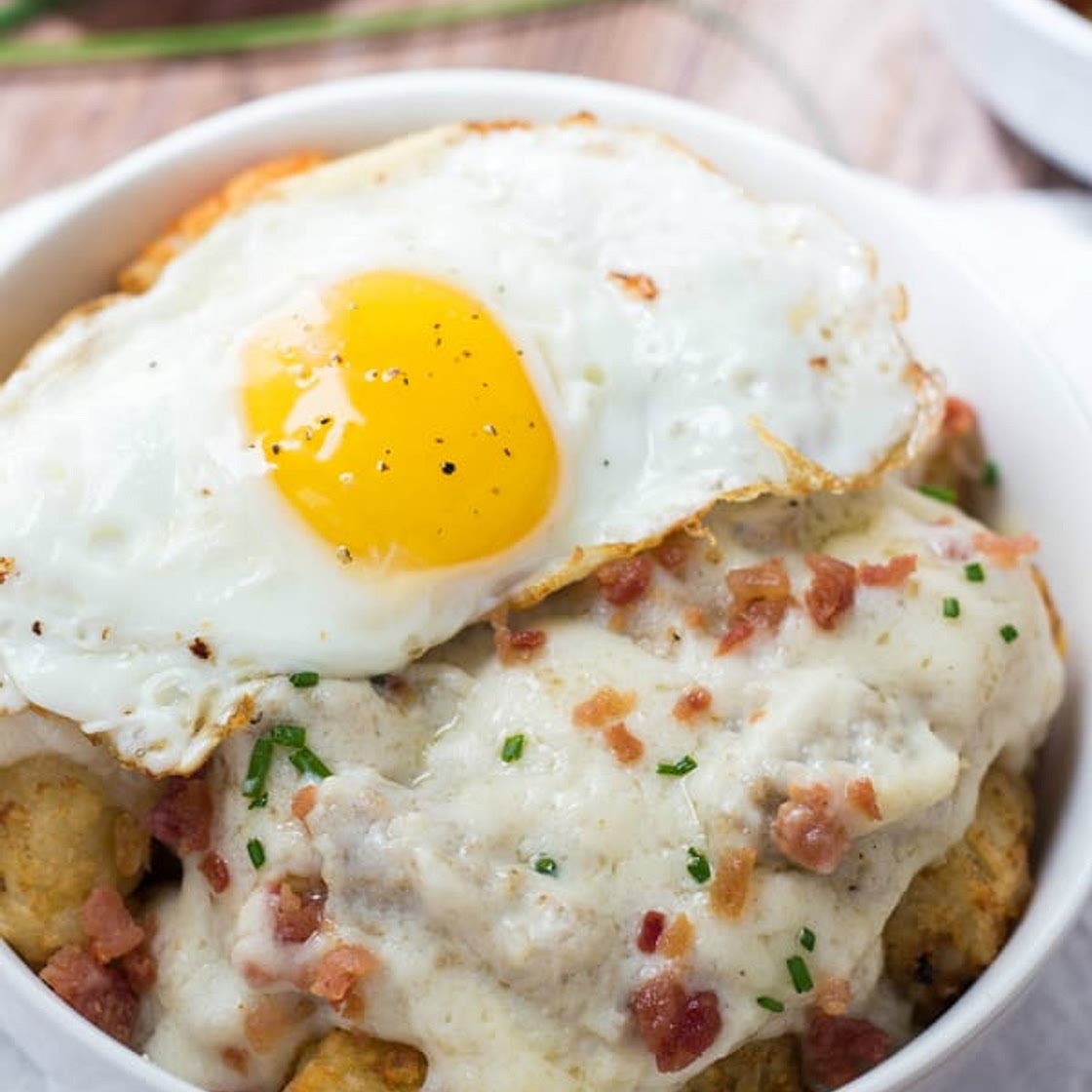 Sausage and Gravy Breakfast Poutine