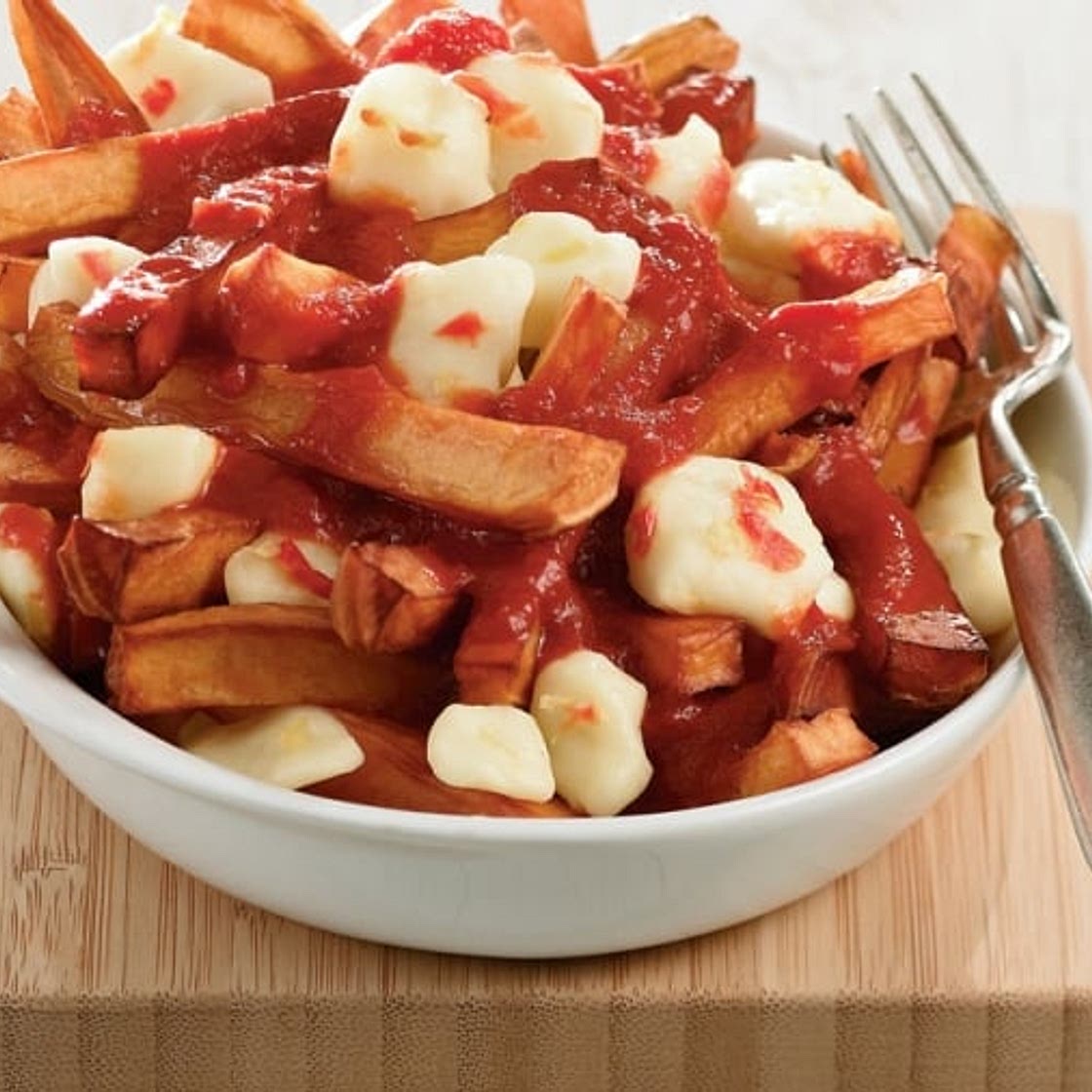 Spicy poutine
