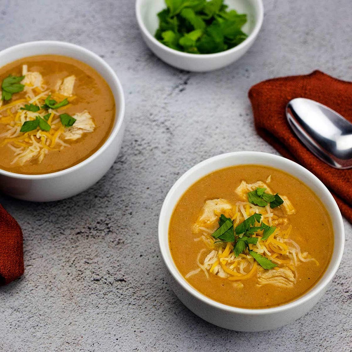 Creamy Chicken Enchilada Soup