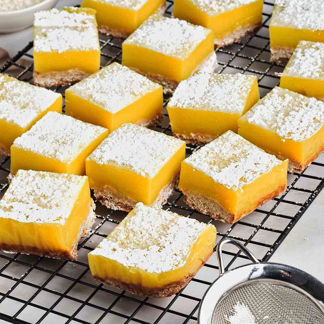 Vegan Lemon Bars