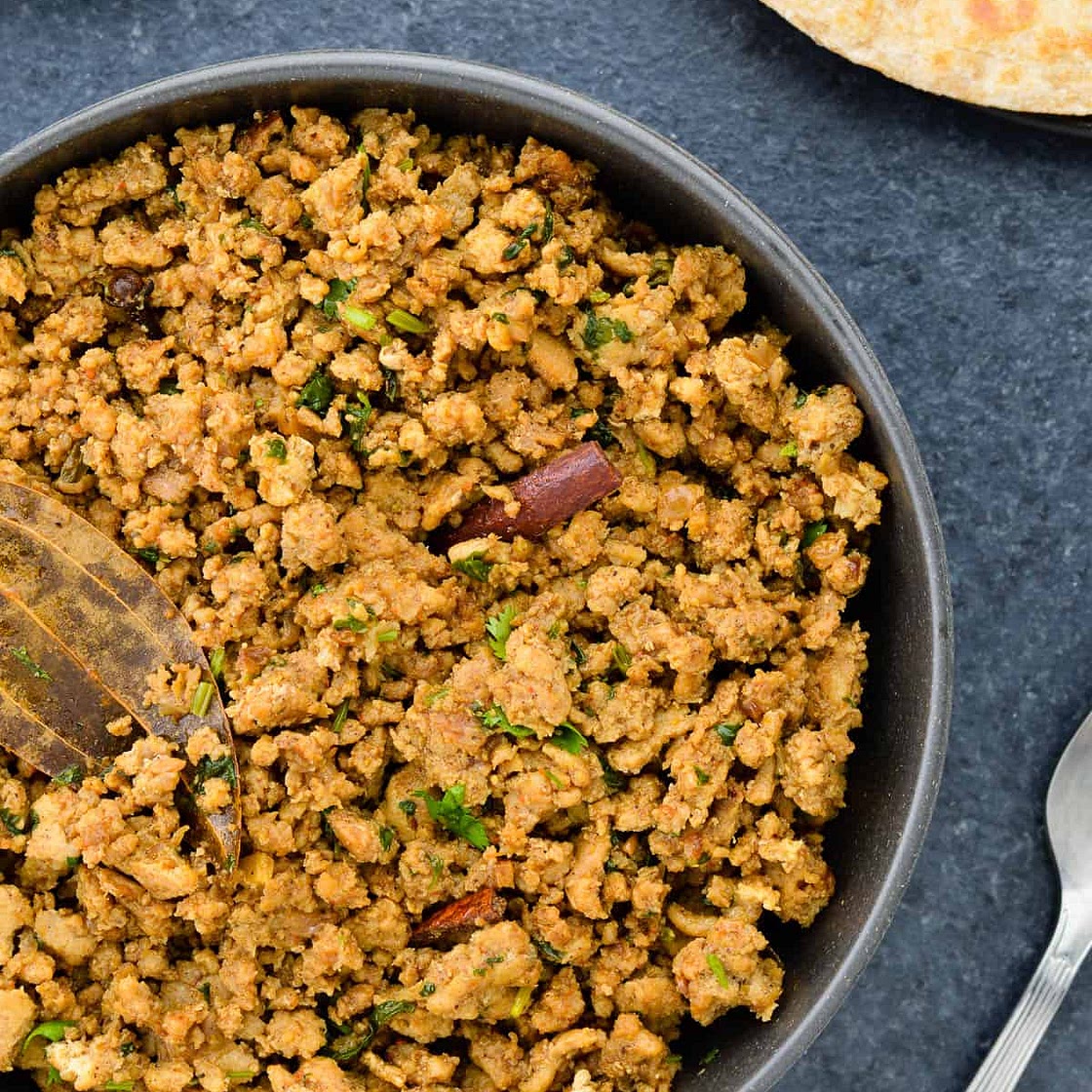 Chicken Keema Recipe (Indian Style Mince Chicken Recipe)