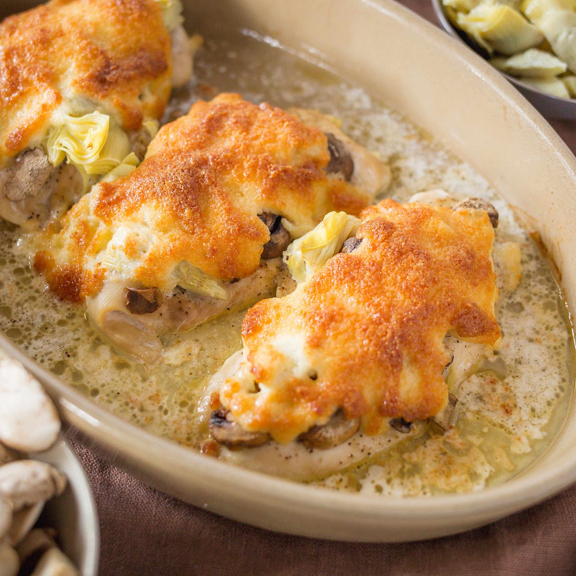 Artichoke Chicken Casserole