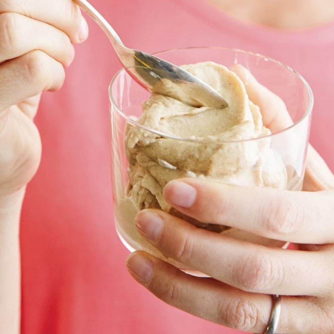 Peanut Butter-Banana V'ice Cream