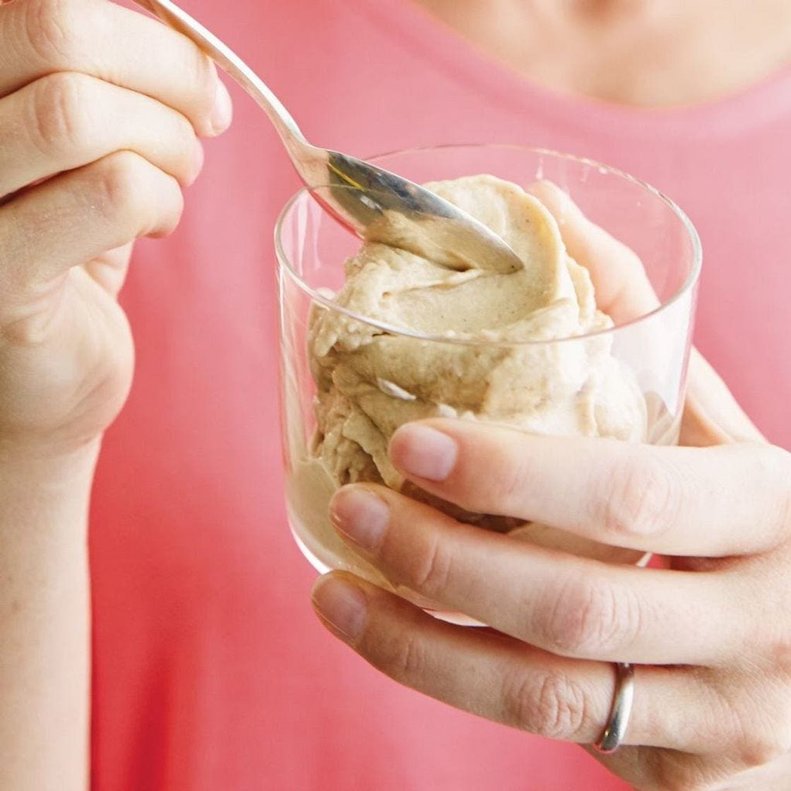 Peanut Butter-Banana V'ice Cream