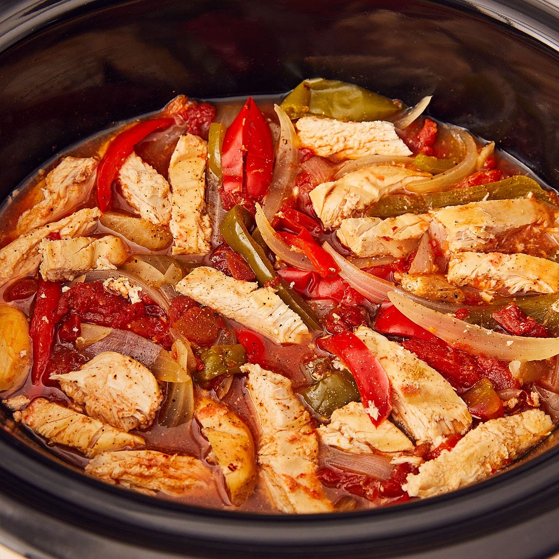 Crock-Pot Chicken Fajitas