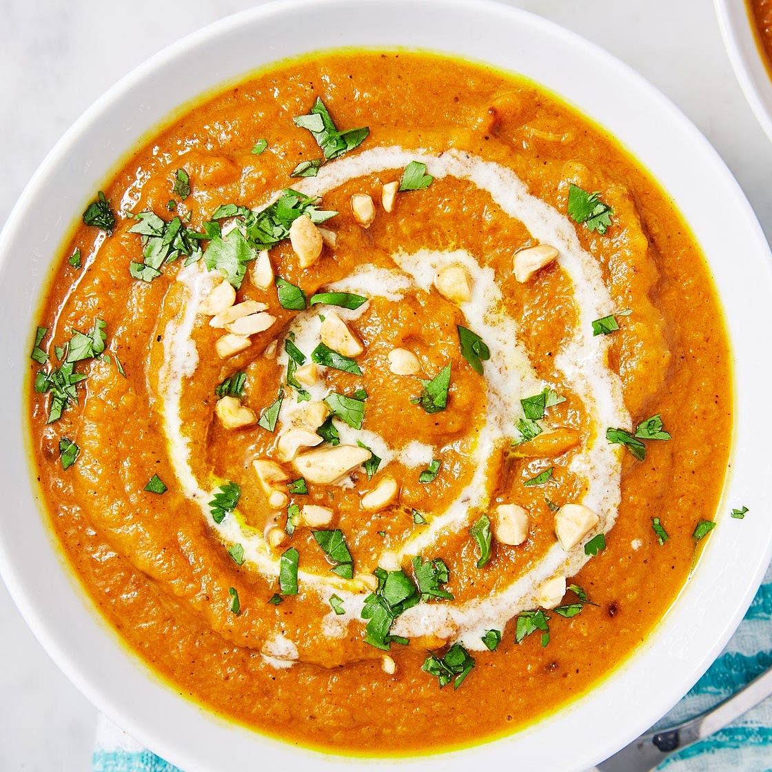 Curried Butternut Squash Soup