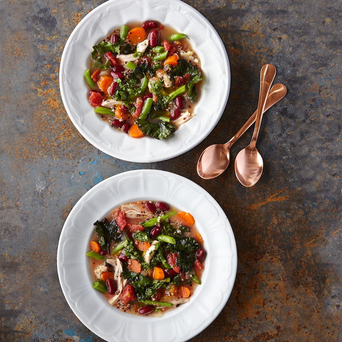Chicken-and-Quinoa Minestrone