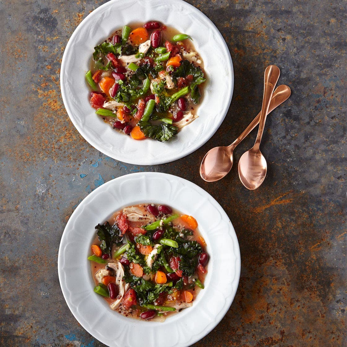 Chicken-and-Quinoa Minestrone