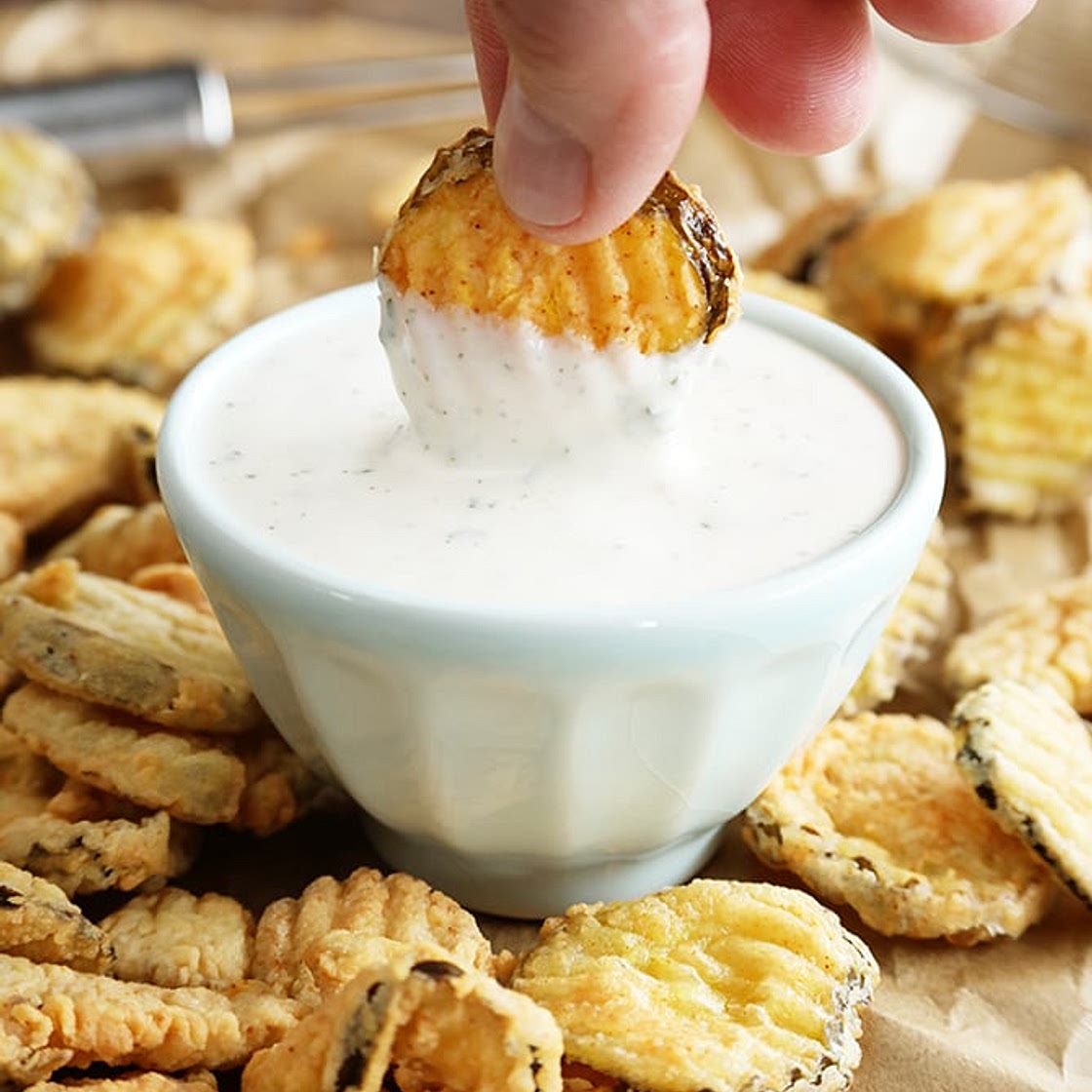 Fried Dill Pickles