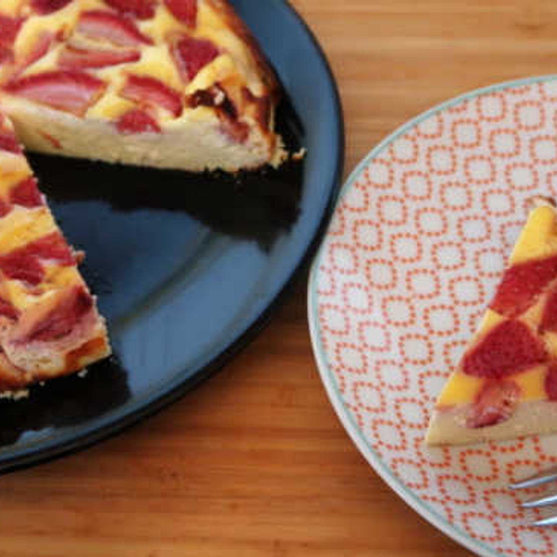 Strawberry Ricotta Cake Recipe