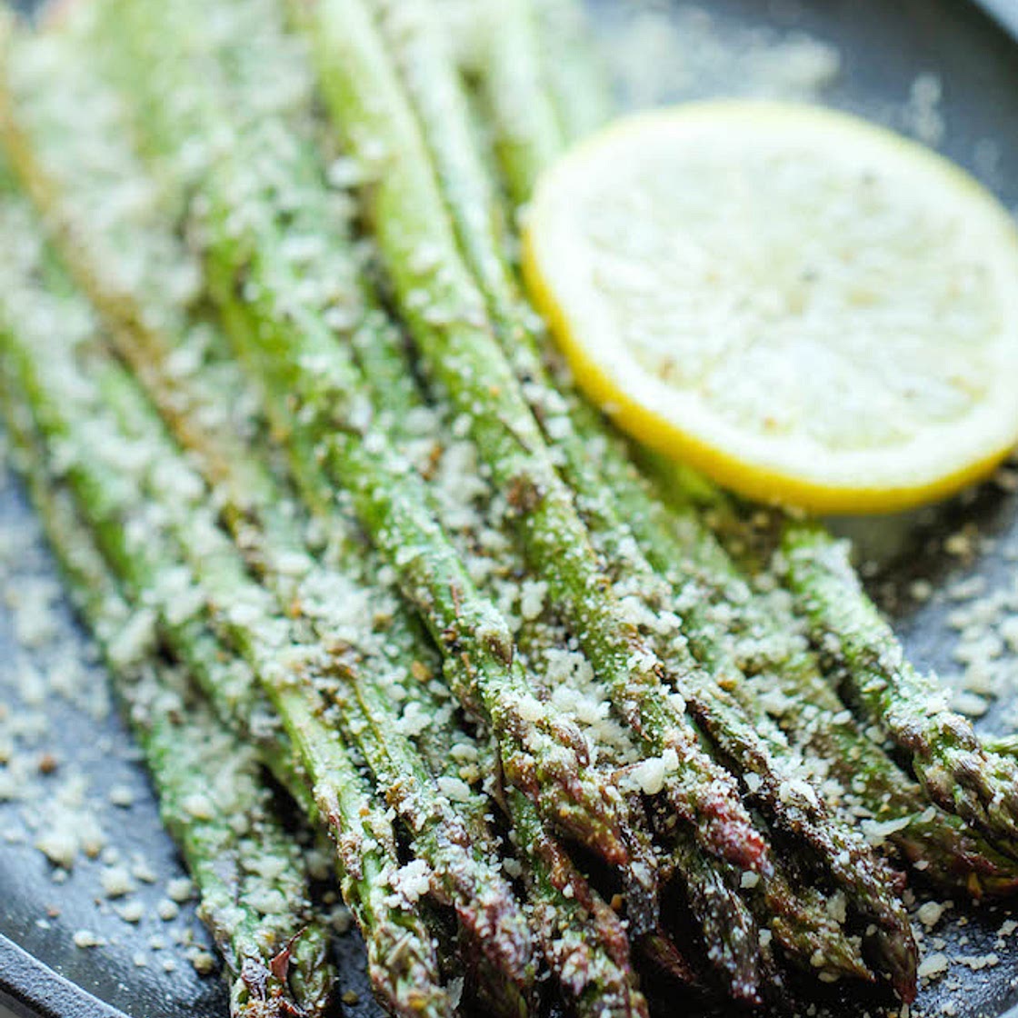 Parmesan Asparagus for the Air Fryer