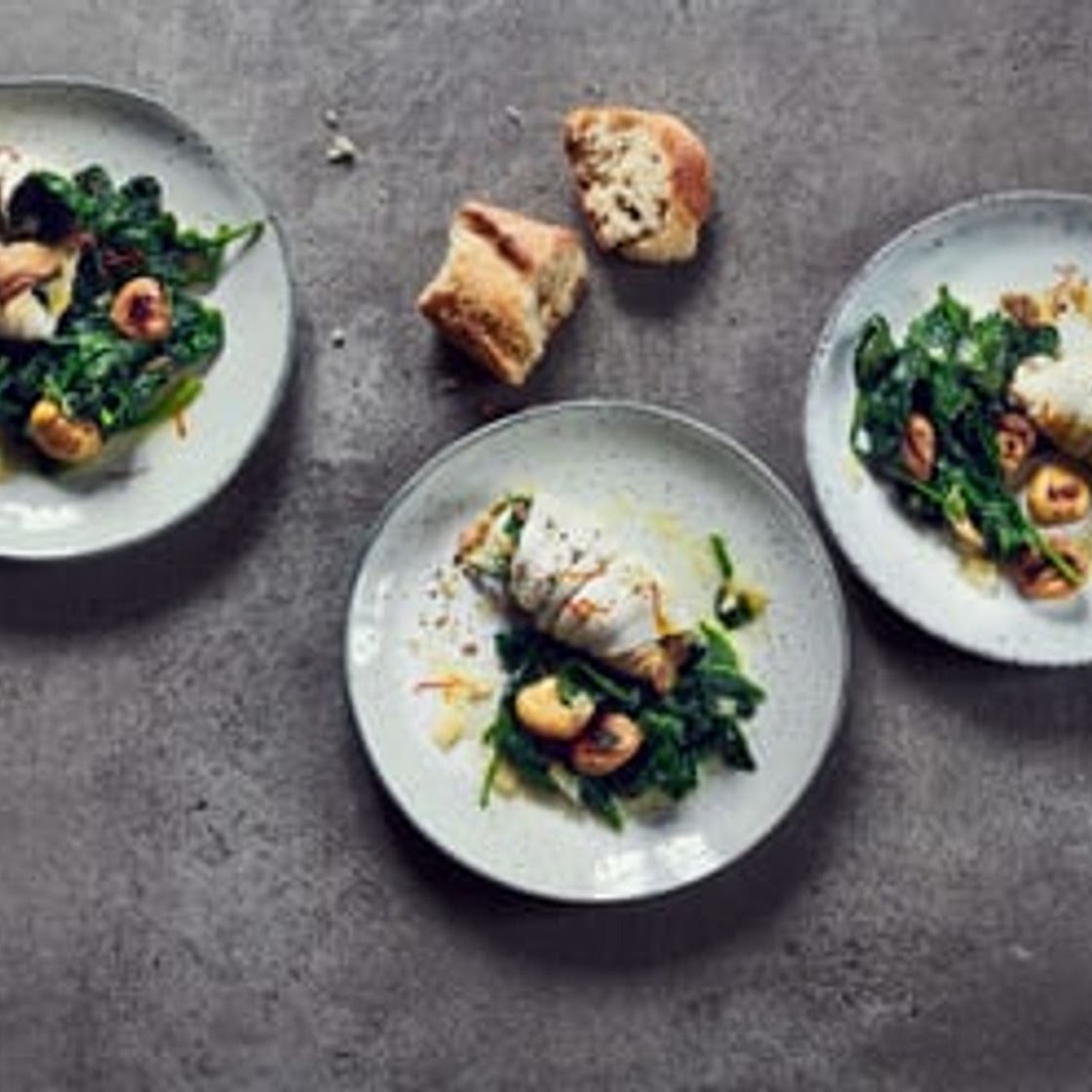 Fisch-Involtini mit Marroni