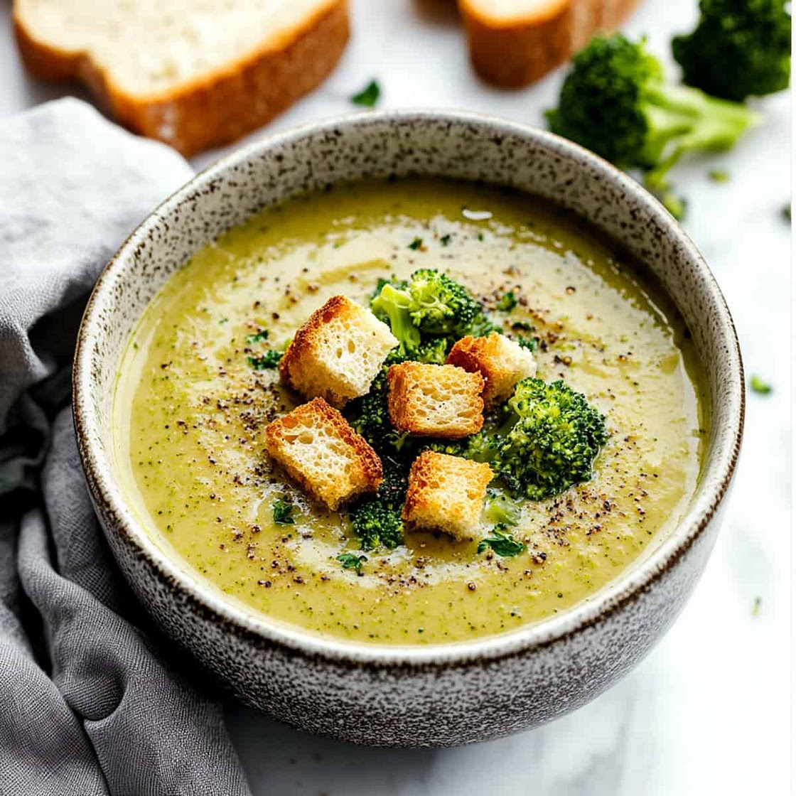 Creamy Vegan Broccoli Soup
