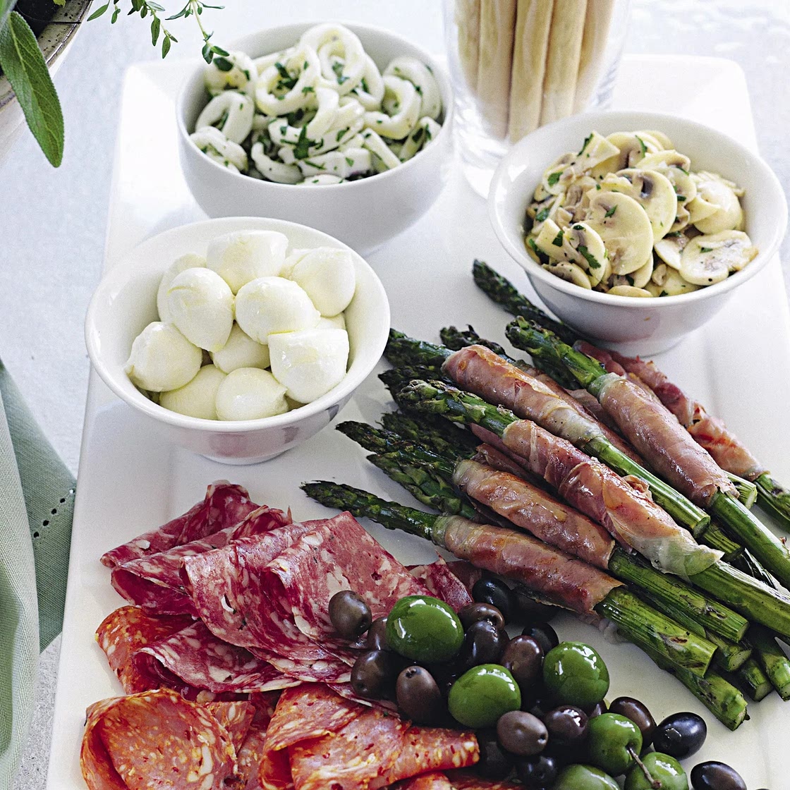 Antipasto plate