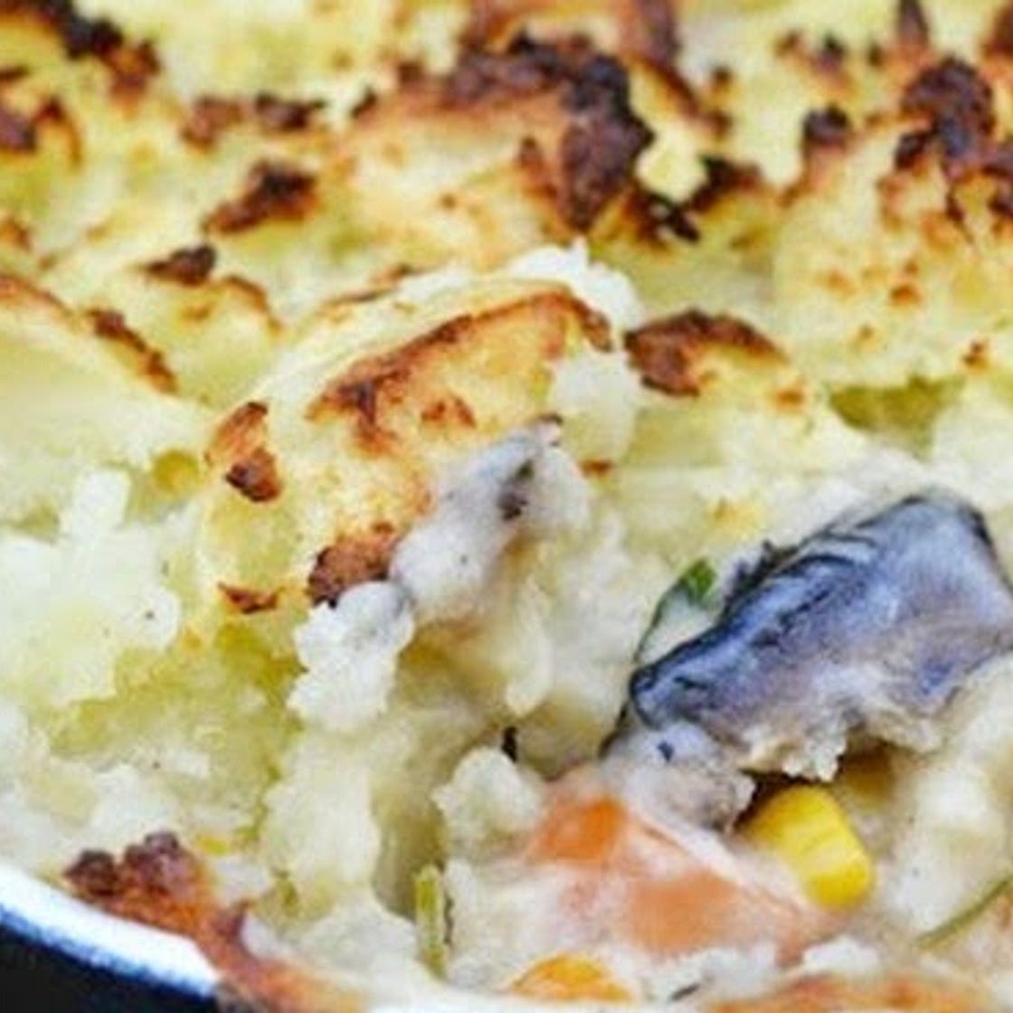 Mash Topped Vegetable Pie