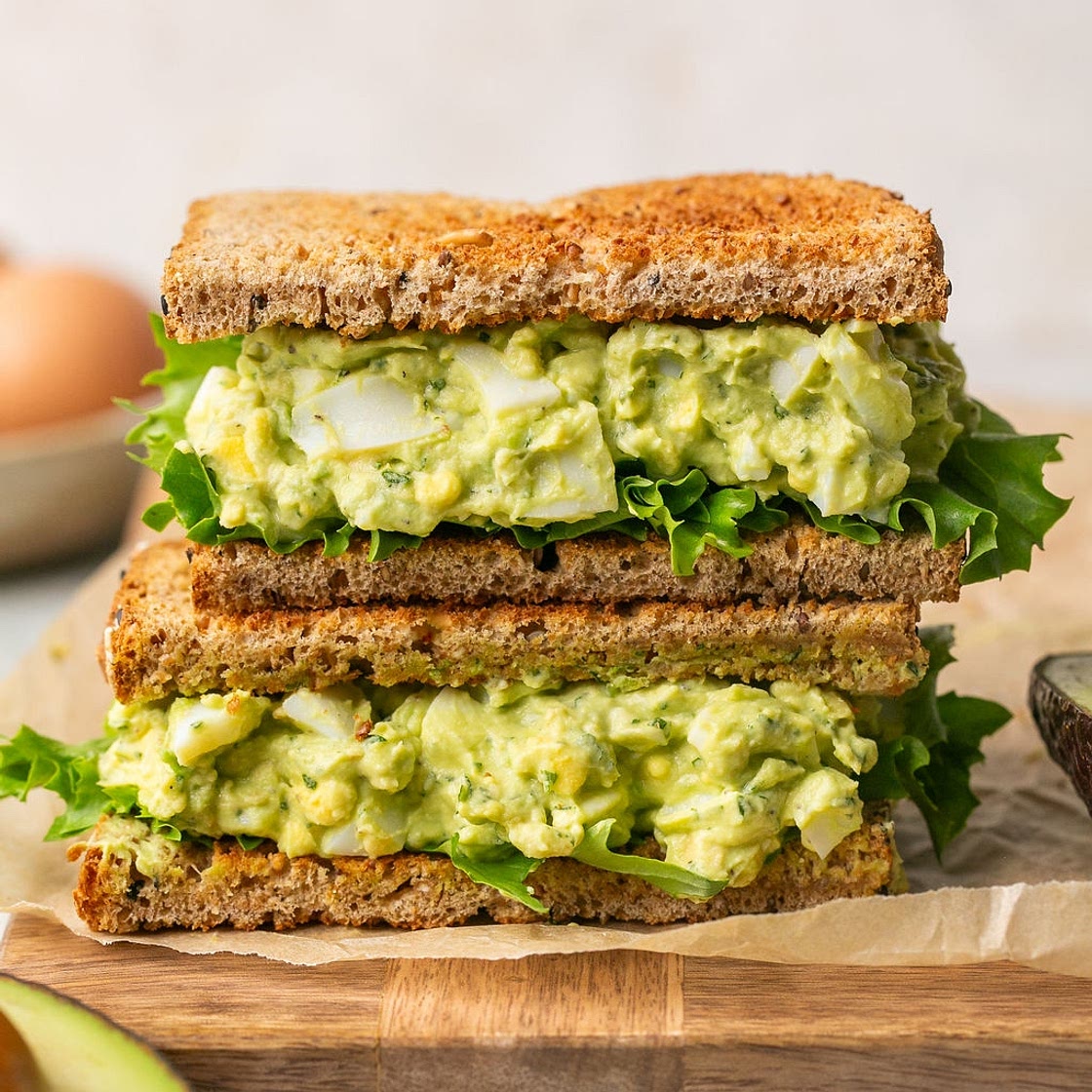 Creamy Avocado Egg Salad