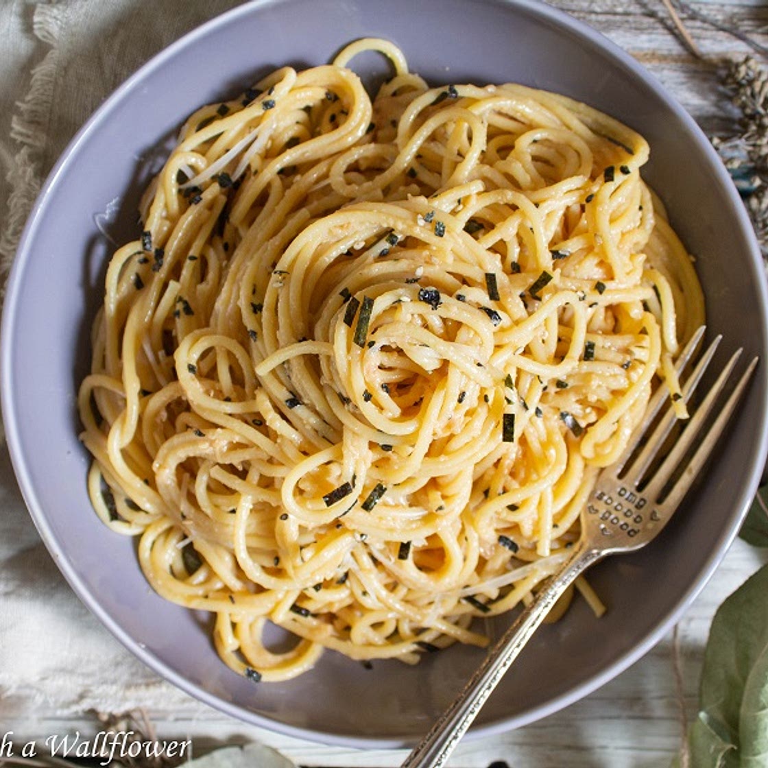 Creamy Miso Garlic Butter Pasta