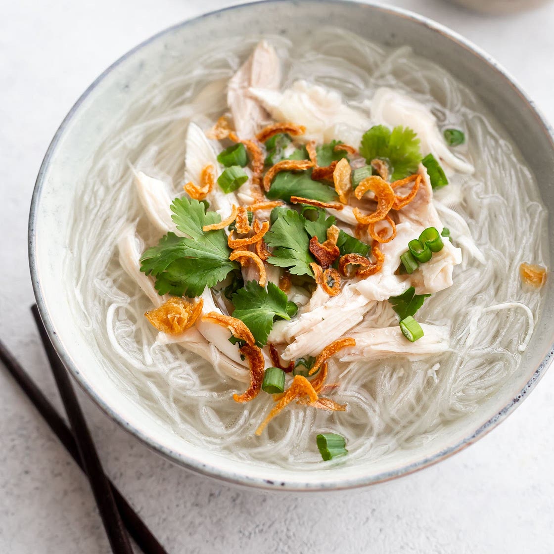 Simple Mien Ga (Vietnamese Chicken Soup with Glass Noodles)