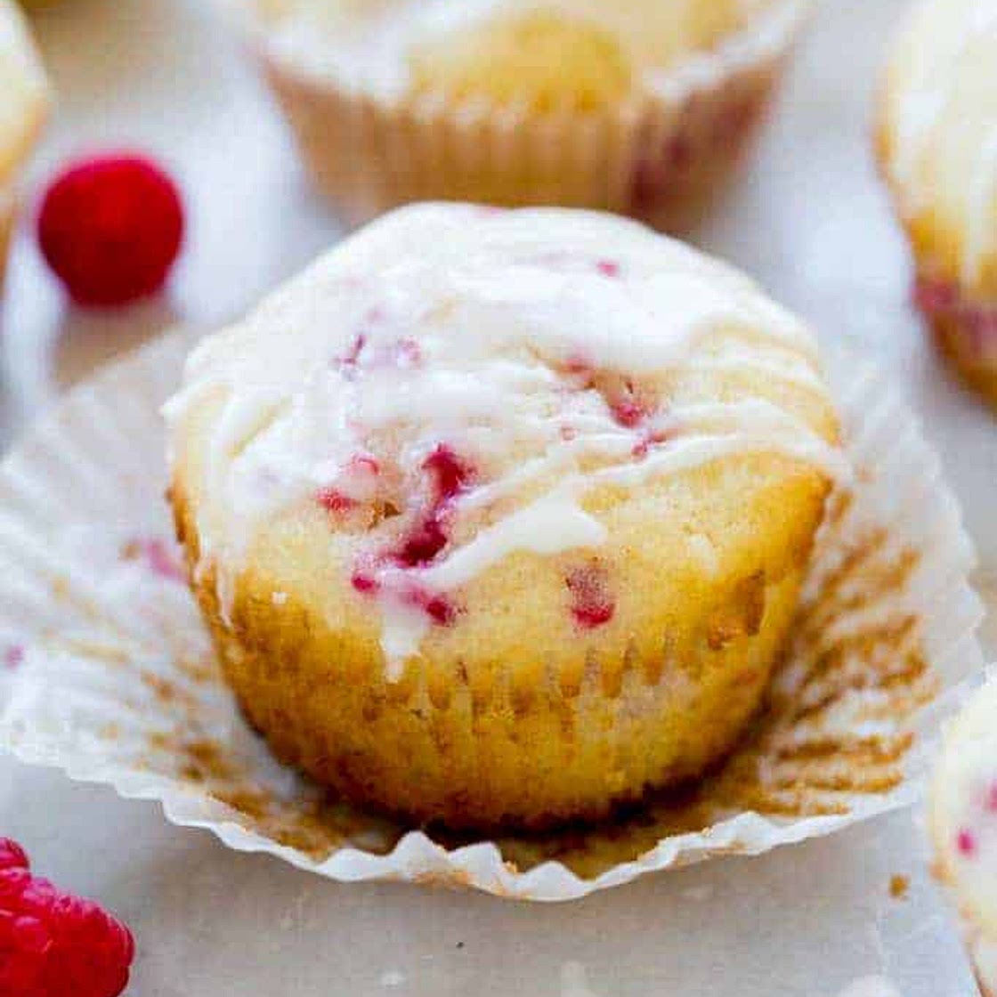 Lemon Raspberry Muffins
