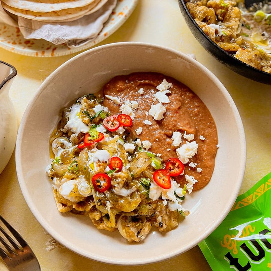 Chicharron en Salsa Verde