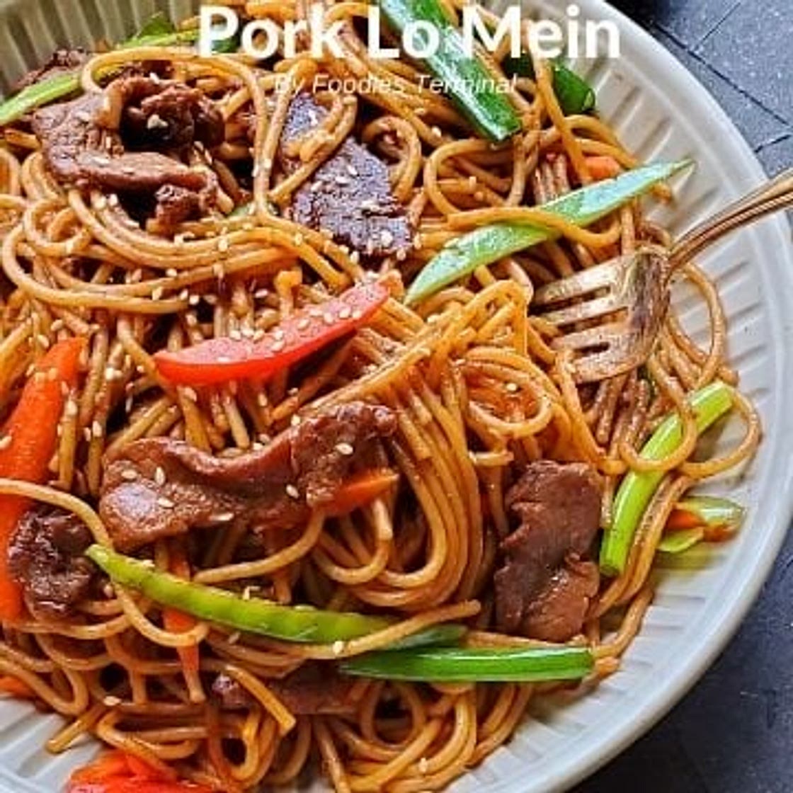 Instant Pot Pork Lo Mein