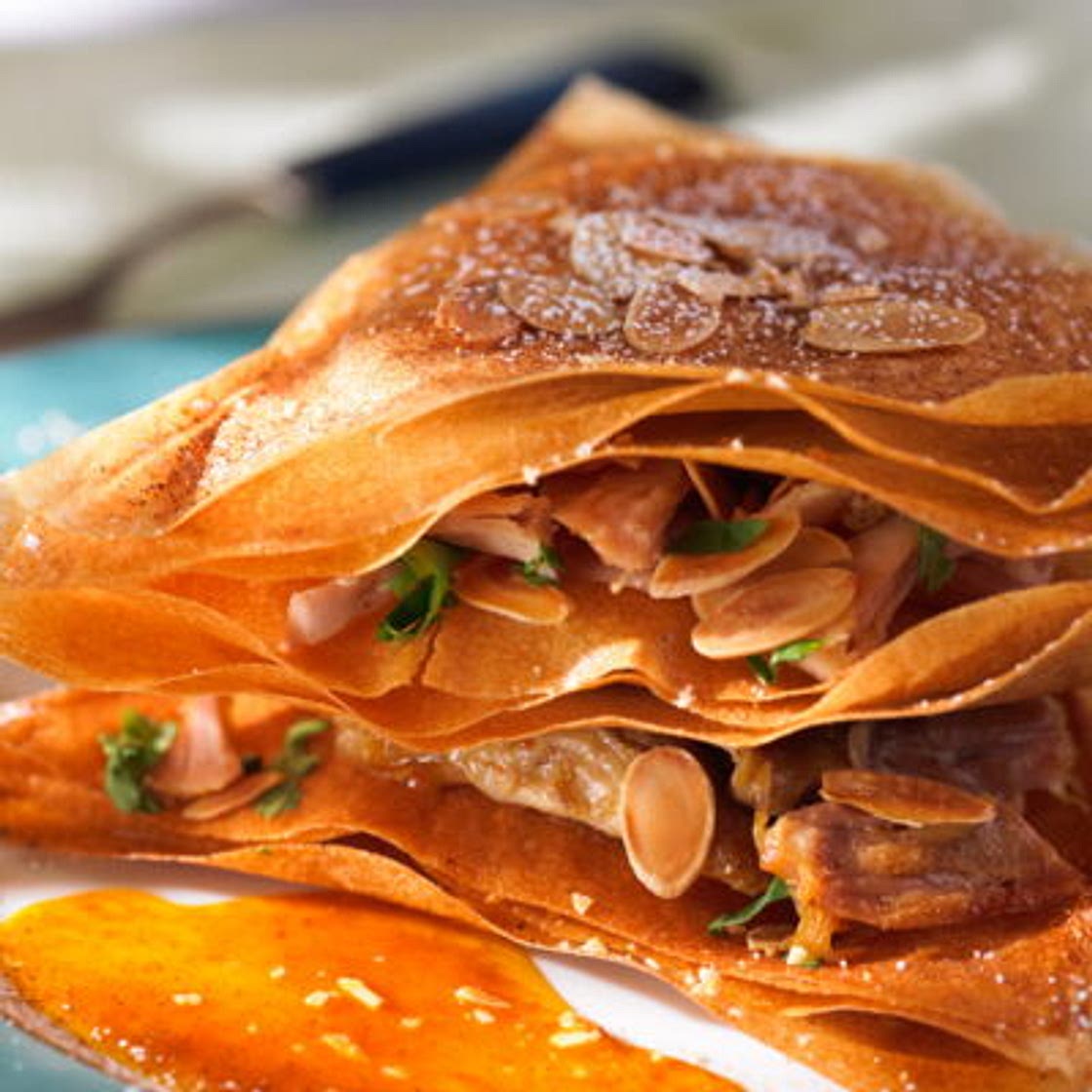 Millefeuille à la marocaine