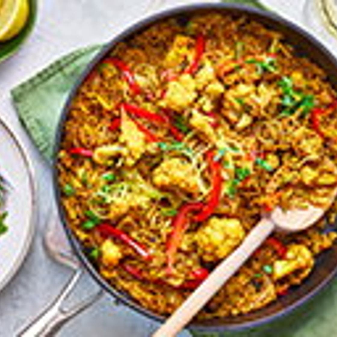Cauliflower biryani