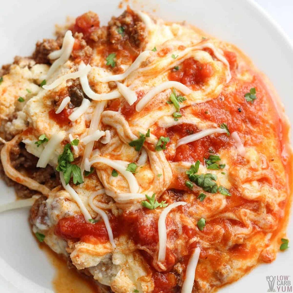 No Noodle Lasagna (Keto, Instant Pot)