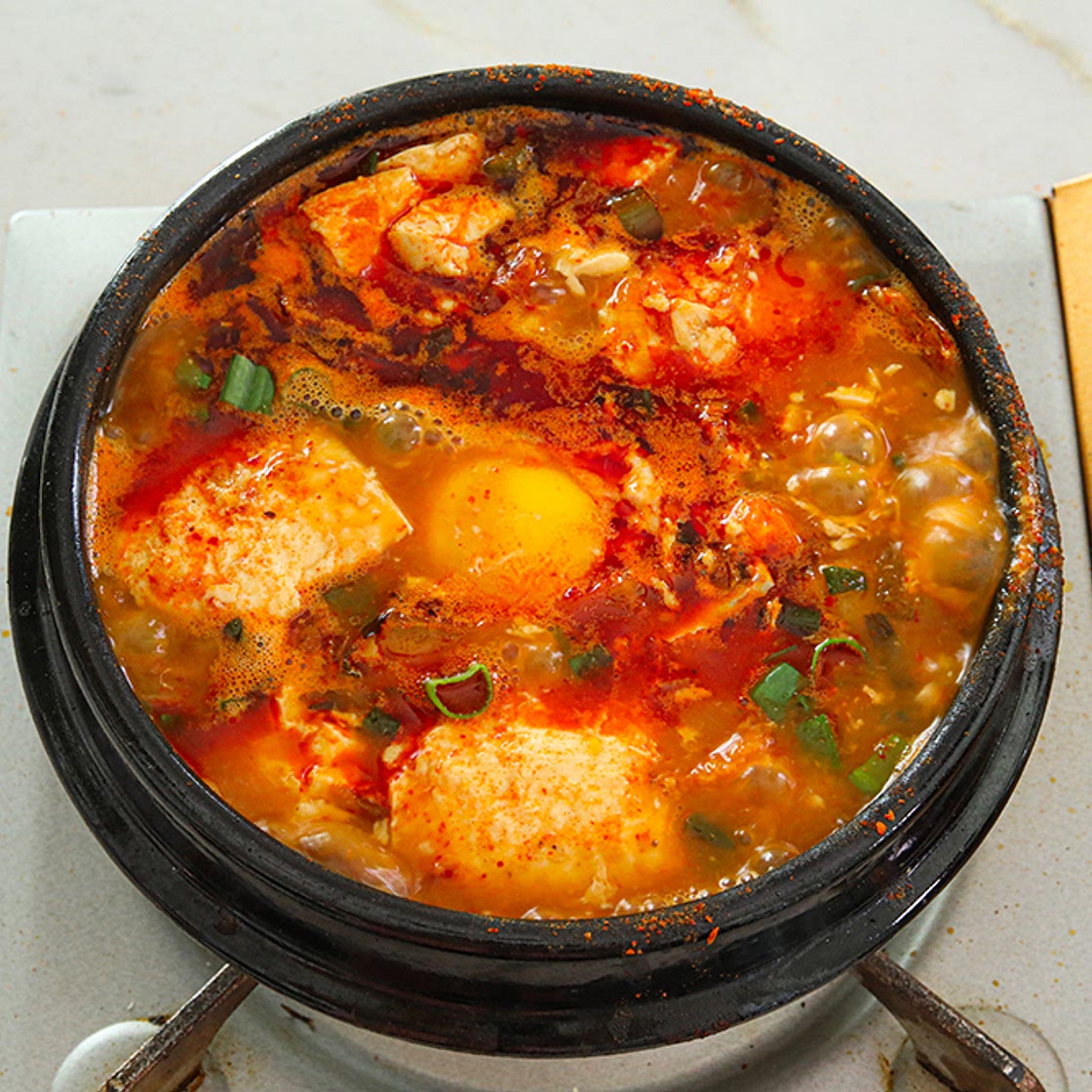 The BEST Korean Silken Tofu Soup