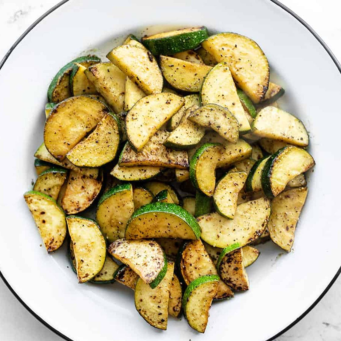 Lemon Pepper Zucchini