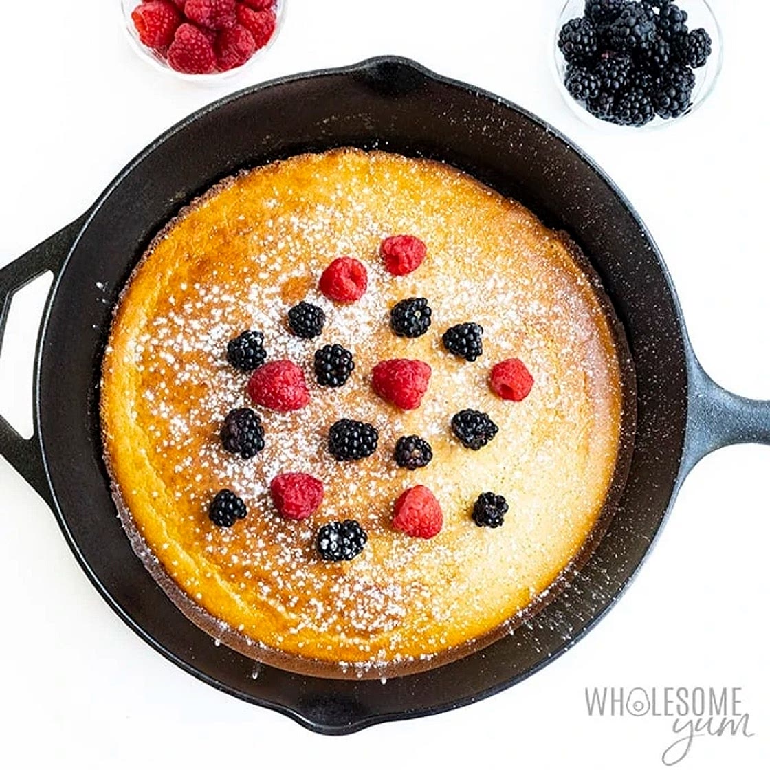 Keto Dutch Baby Pancake Recipe (German Pancakes)