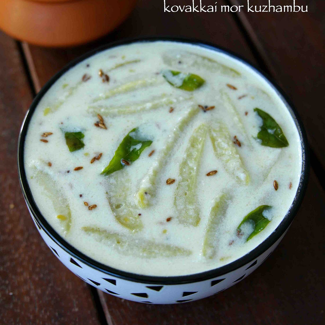 majjige huli recipe | kovakkai mor kuzhambu | tindora yoghurt curry