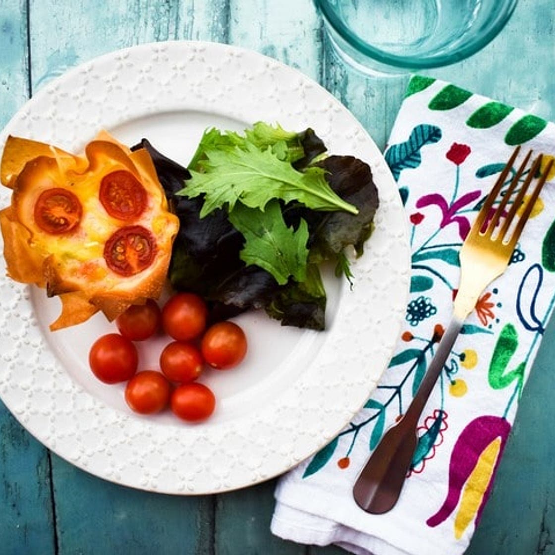 Vegan Cheese & Red Pepper Filo Hand Pies