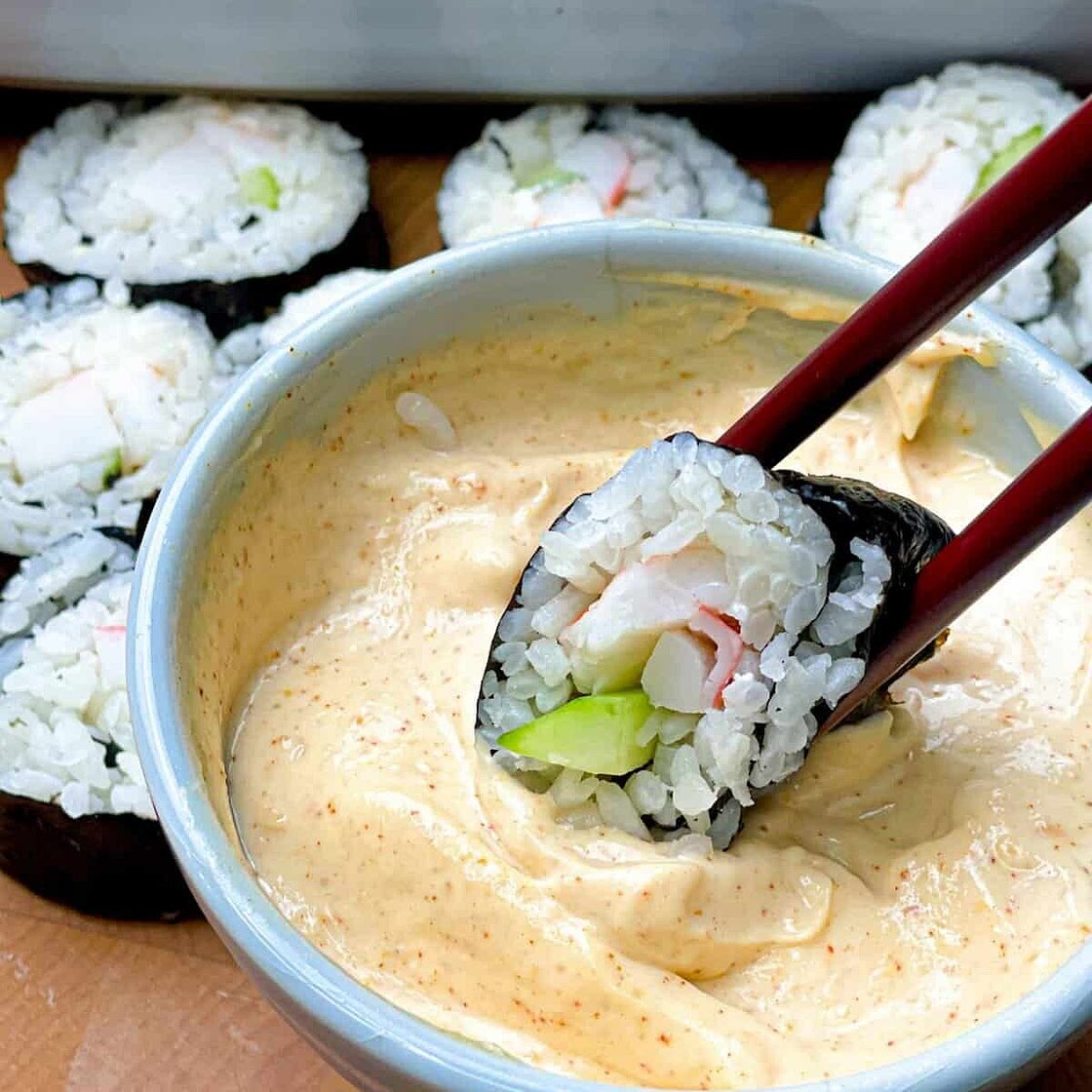 Homemade Mayo Sauce for Sushi