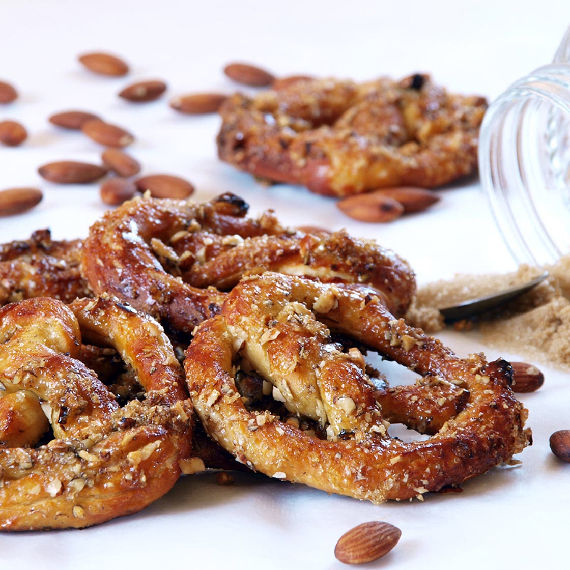 Almond Toffee Pretzels