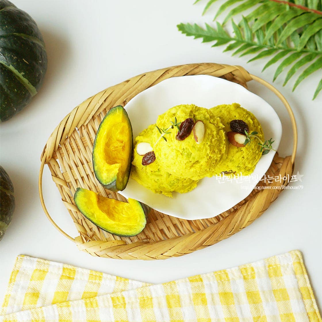 미니 단호박 찌는법 단호박 샐러드 만드는 법