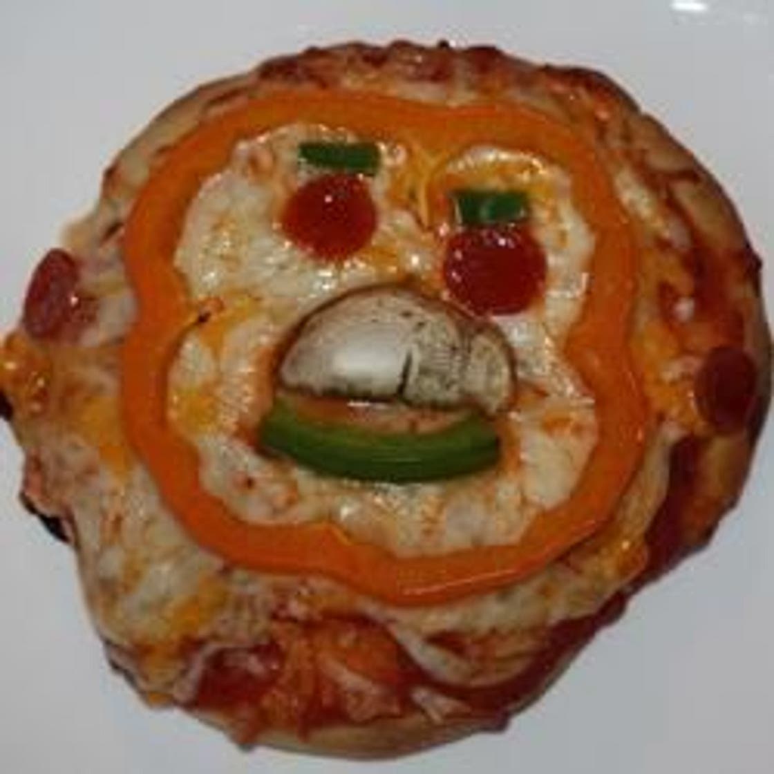 Creepy Mini Pizzas