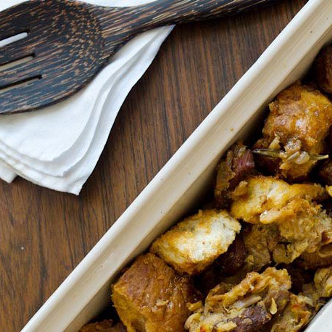 Chorizo and Green Olive Stuffing Recipe