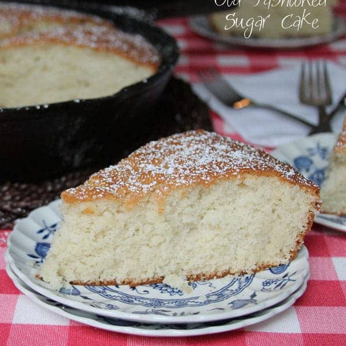Old Fashioned Sugar Cake