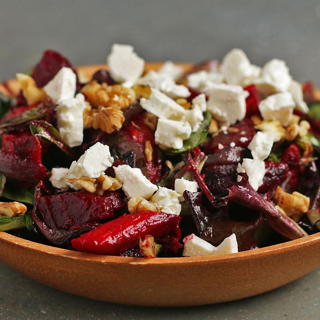 Hearty Roasted Veggie Salad Recipe by Tasty