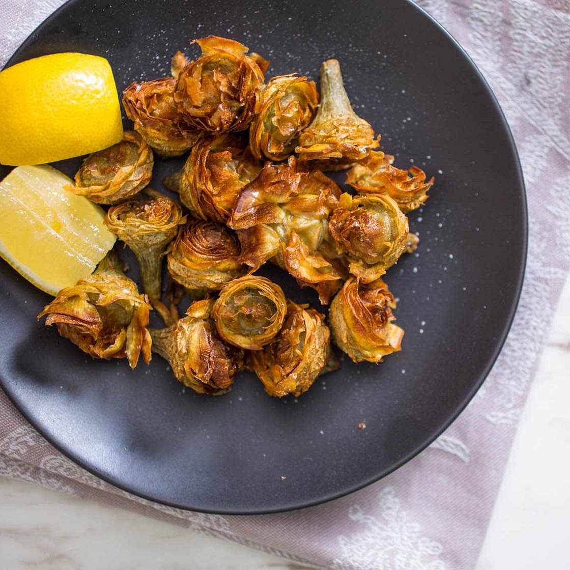Roman-Jewish Fried Artichokes (Carciofi alla Giudia) Recipe