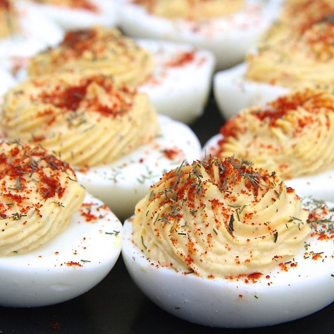 Spicy Deviled Eggs