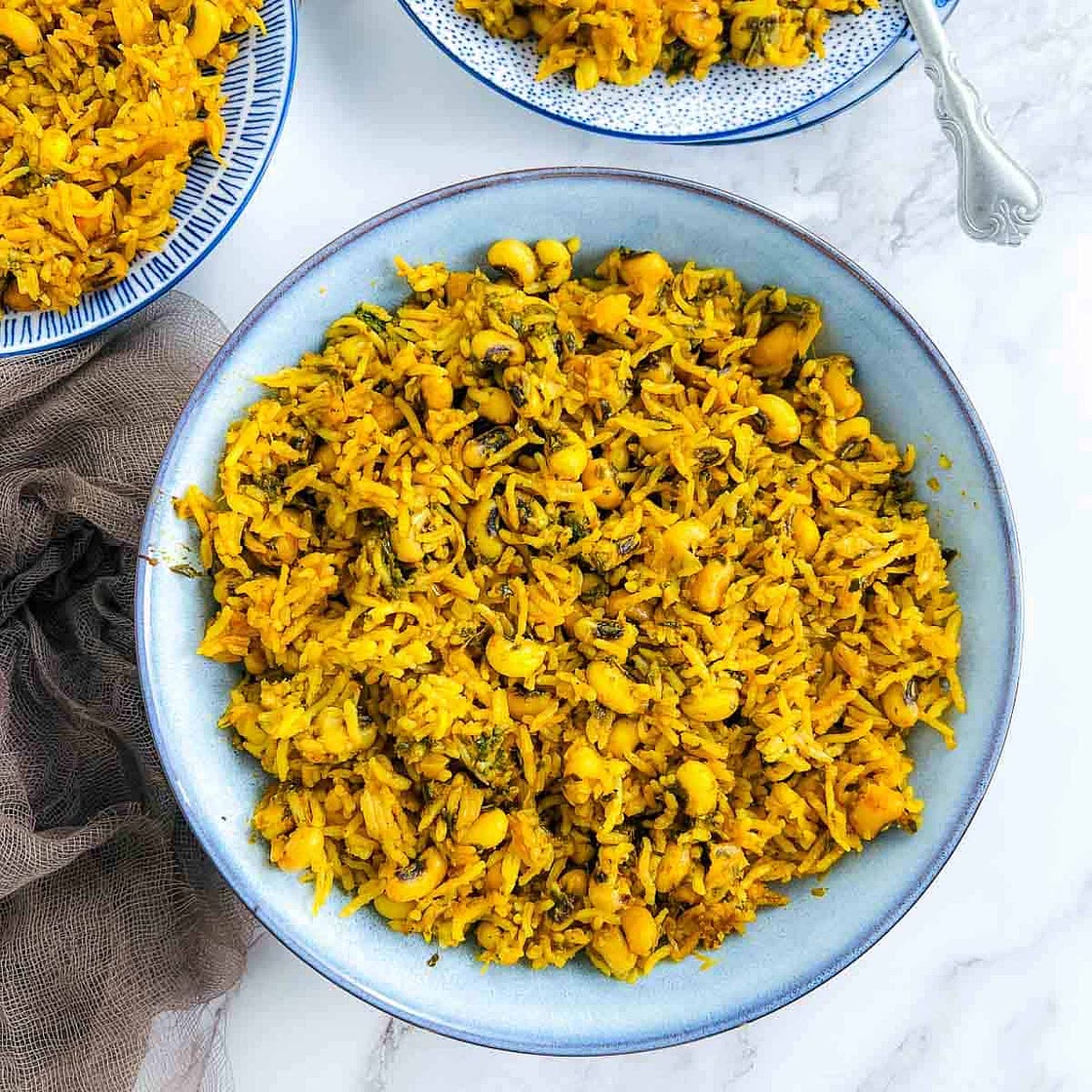 Black Eyed Peas and Rice