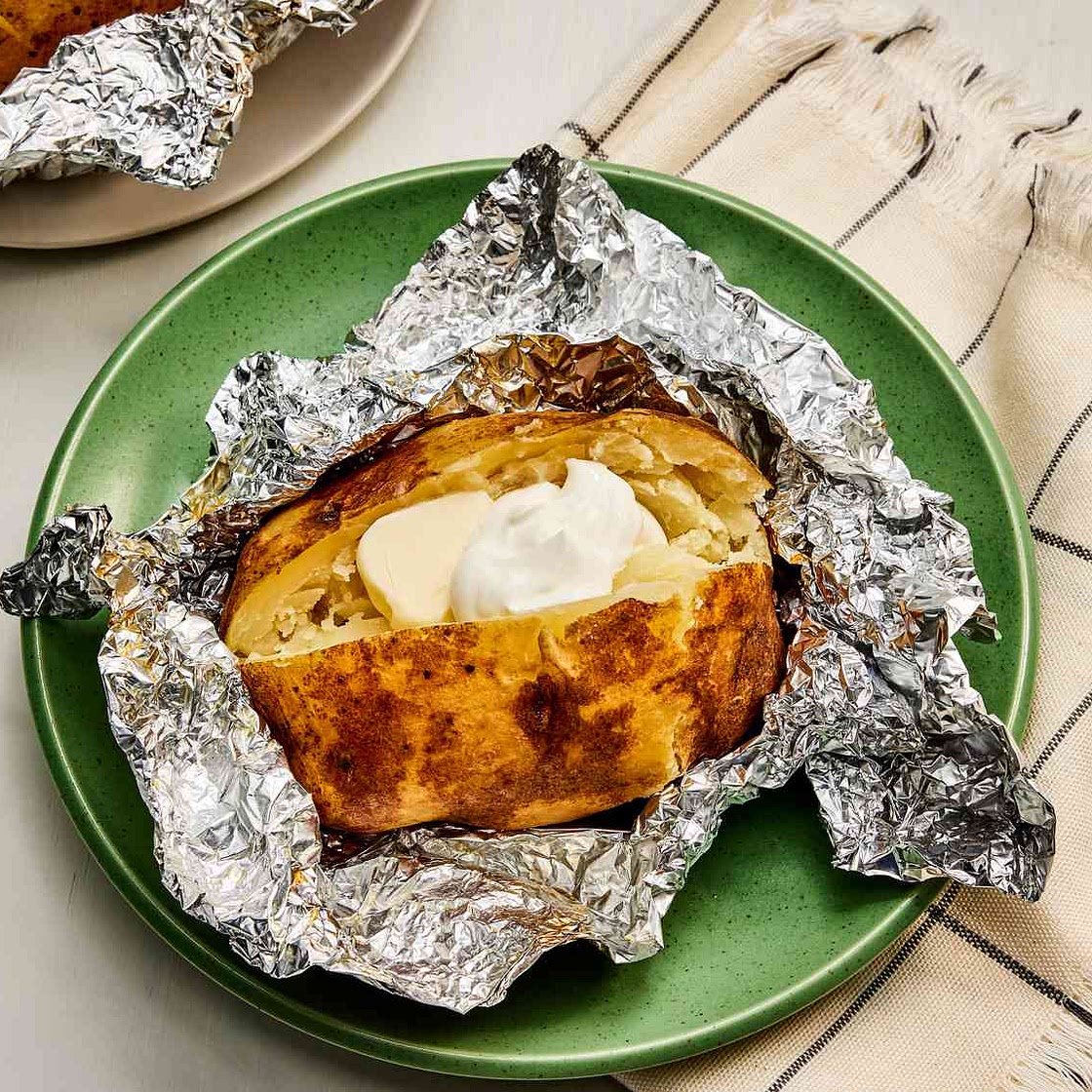 Slow Cooker Baked Potatoes